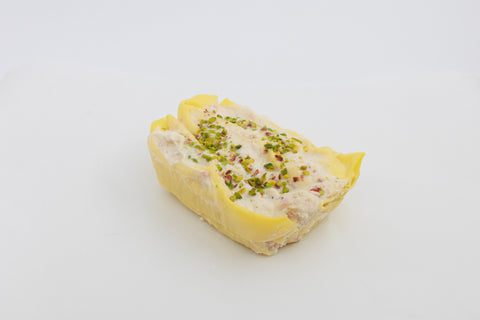 Cannelloni mortadella e pistacchio